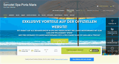 Desktop Screenshot of de.hotelspaportamaris.com