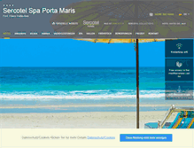 Tablet Screenshot of de.hotelspaportamaris.com
